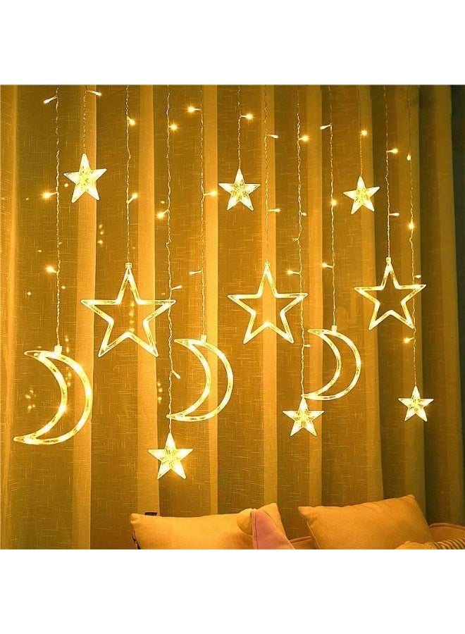 ستارة هلال و نجوم اضاءة وورم - Image 2